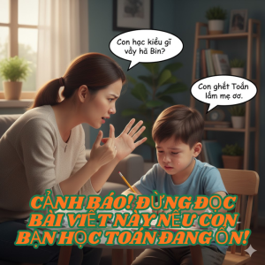 CẢNH BÁO! ĐỪNG ĐỌC BÀI VIẾT NÀY NẾU CON BẠN HỌC TOÁN ĐANG ỔN!